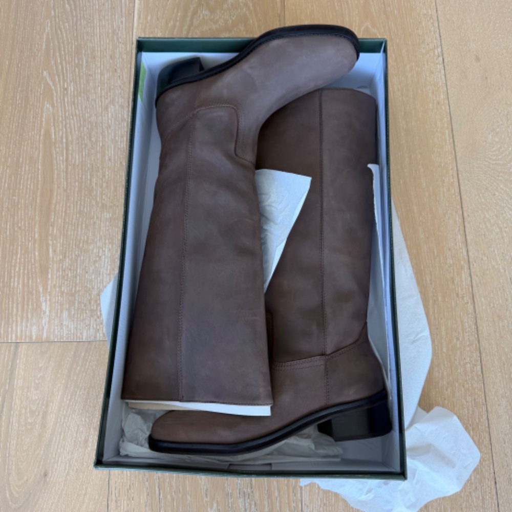 Anthropologie Silent D Barnyard Riding Boots Size 8/ EU39 NIB - Picture 13 of 15